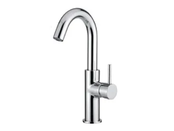 TOKYO - Countertop single handle steel washbasin tap by Gaia Mobili - view 2